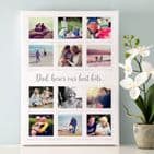 Personalised Father's Day Photo Collage